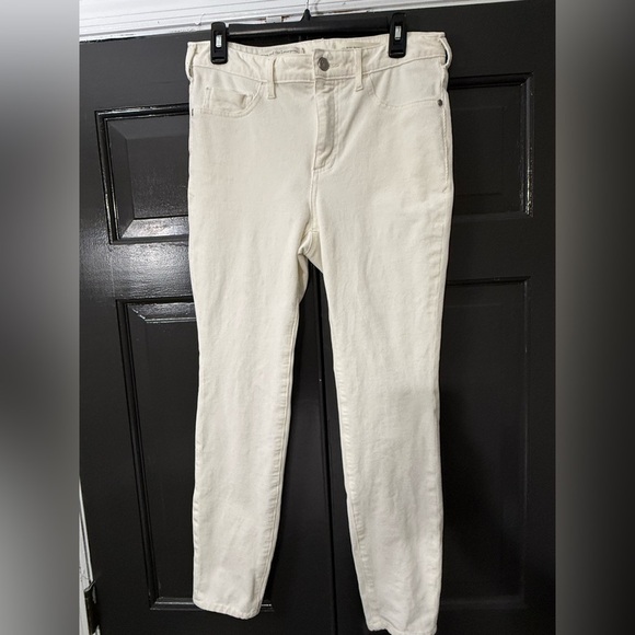 Pilcro Denim - Pilcro Women's Off-White Skinny Jeans